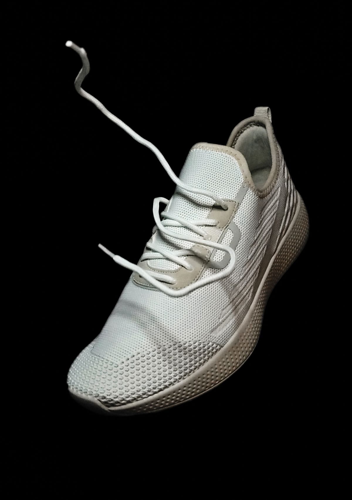 Custom made running shoe